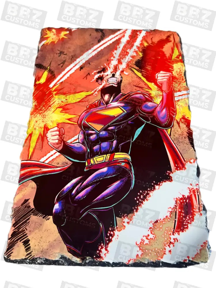 Superman – High Gloss Slate Art