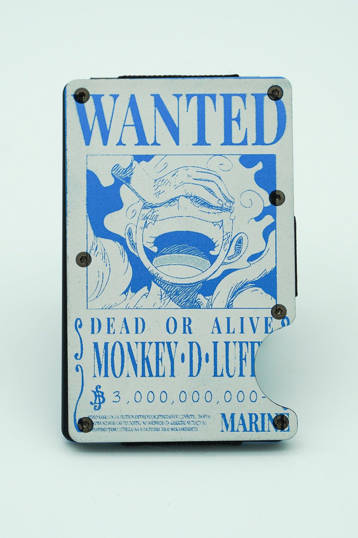 Wallet With Money Clip (LUFFY WANTED)