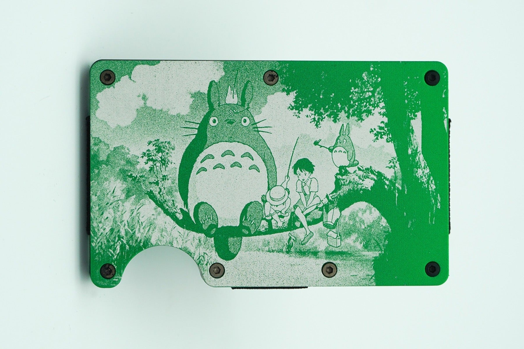 Wallet With Money Clip (Totoro)