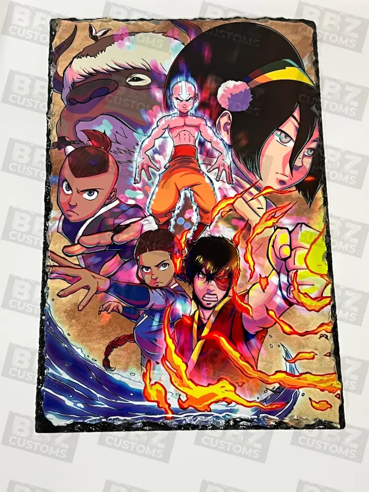 Avatar: The Last Airbender – High Gloss Slate Art