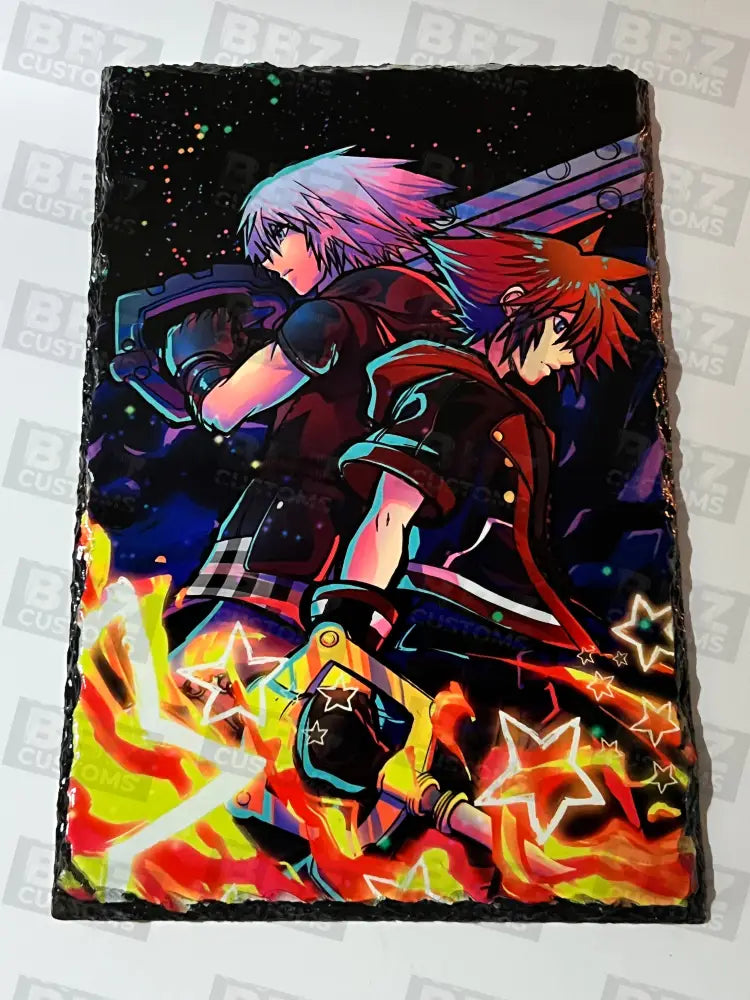 Kingdom Hearts – High Gloss Slate Art