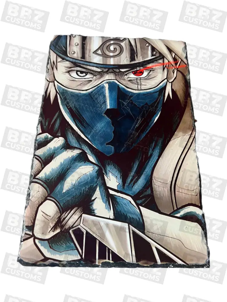 Naruto Kakashi – High Gloss Slate Art