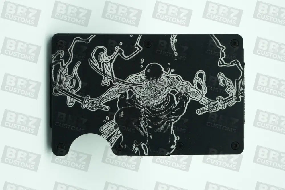 Wallet With Money Clip (Zoro) Black