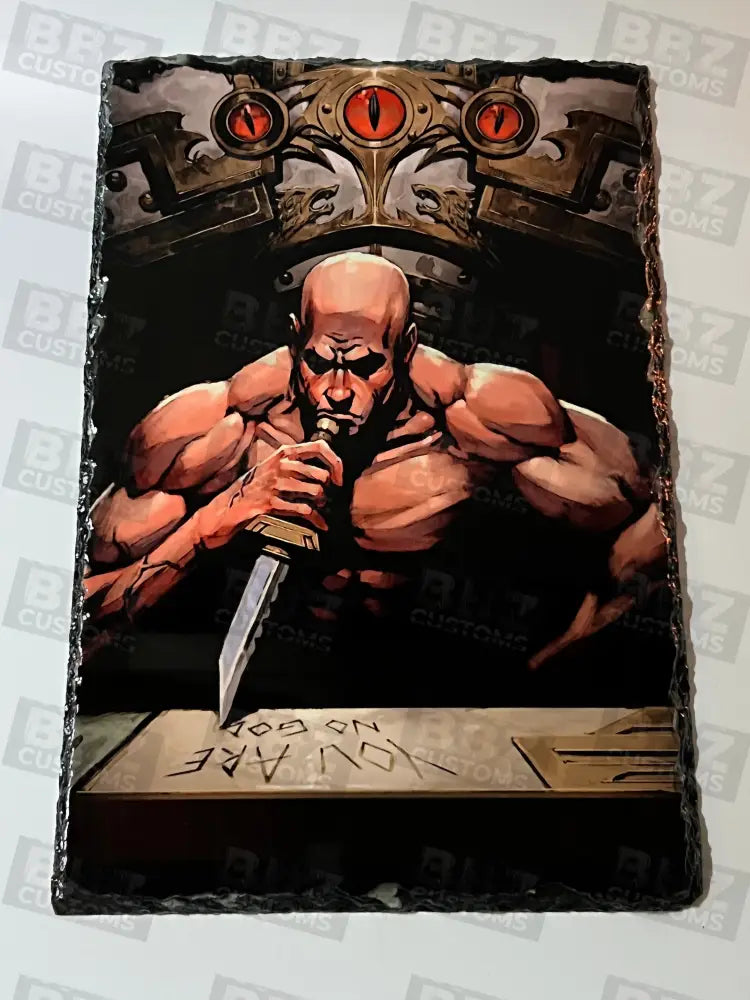 Warhammer – Horus – High Gloss Slate Art